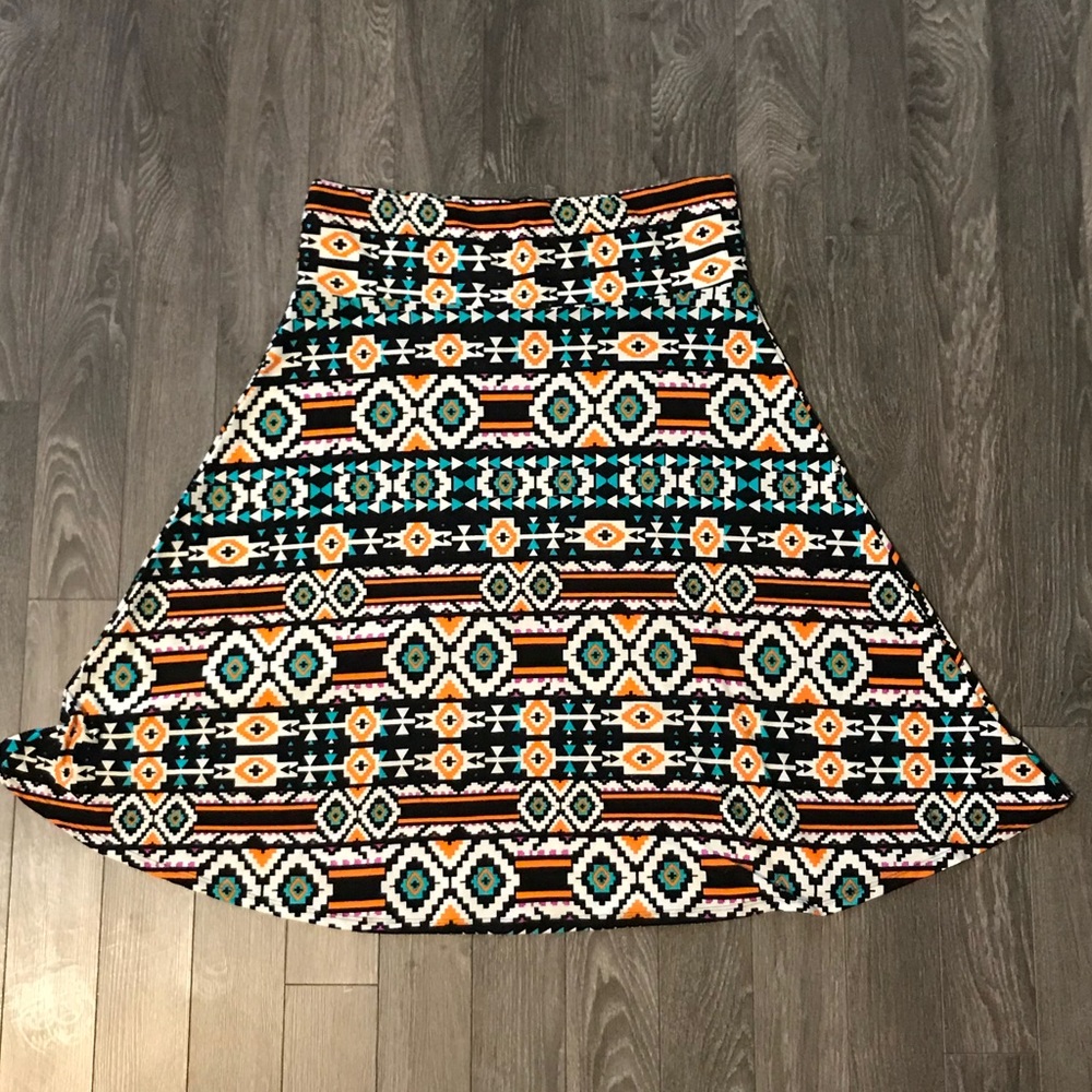 LuLaRoe Azure. Fun pattern! Like new 2x
